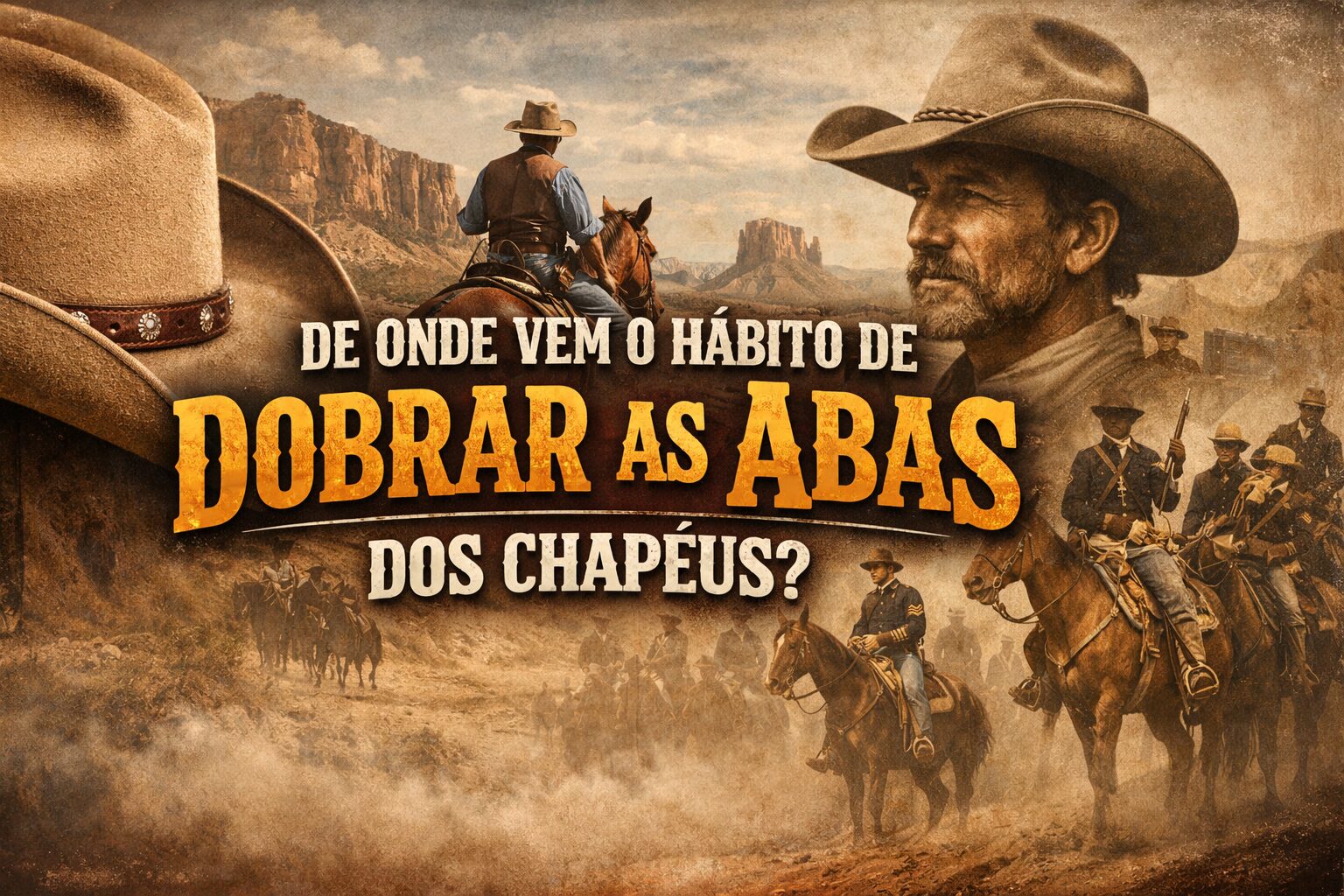 De Onde Vem o Hábito de Dobrar as Abas dos Chapéus?