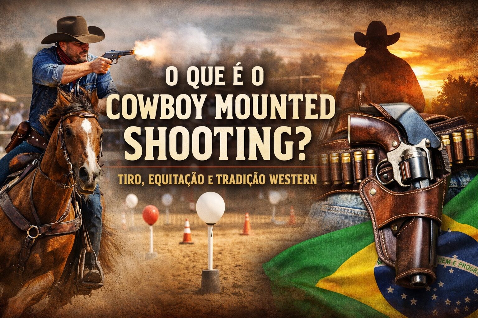 O que é o Cowboy Mounted Shooting?