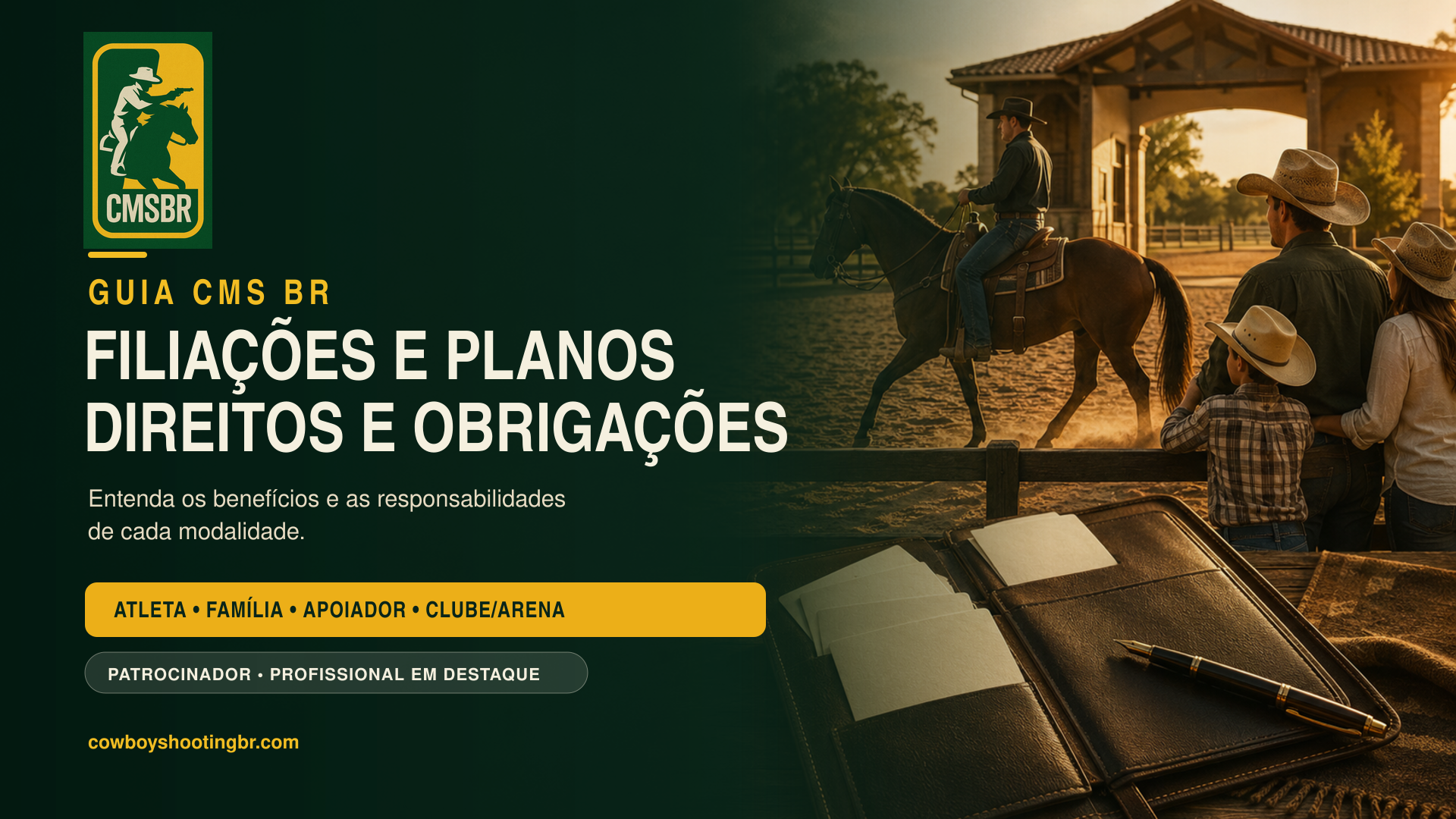 Modalidades de Filiação e Planos da CMS BR